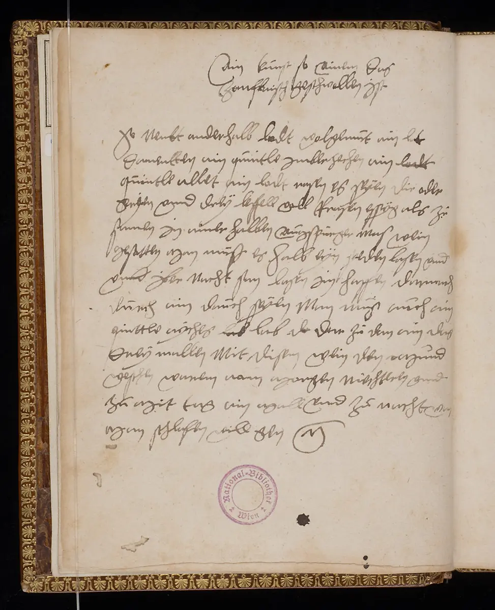 Kochbuch der Philippine Welser, Manuskript, Kochbuch