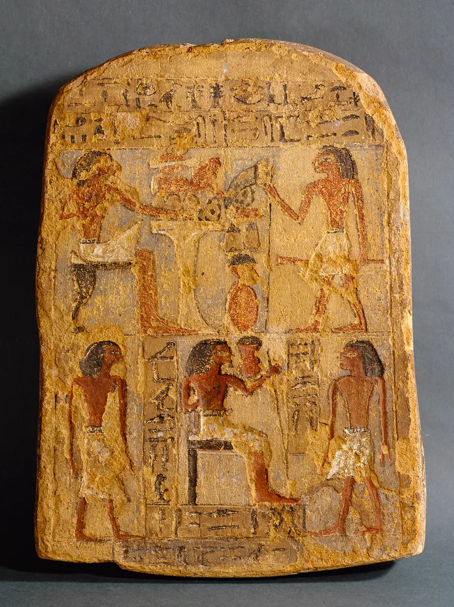 Stele des Es-en-weseret (Sesostris)