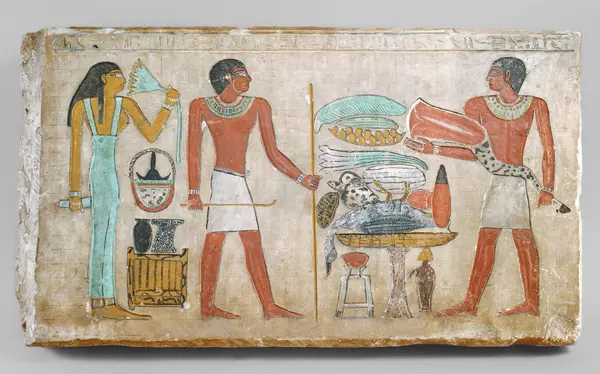 Relief with an offering scene