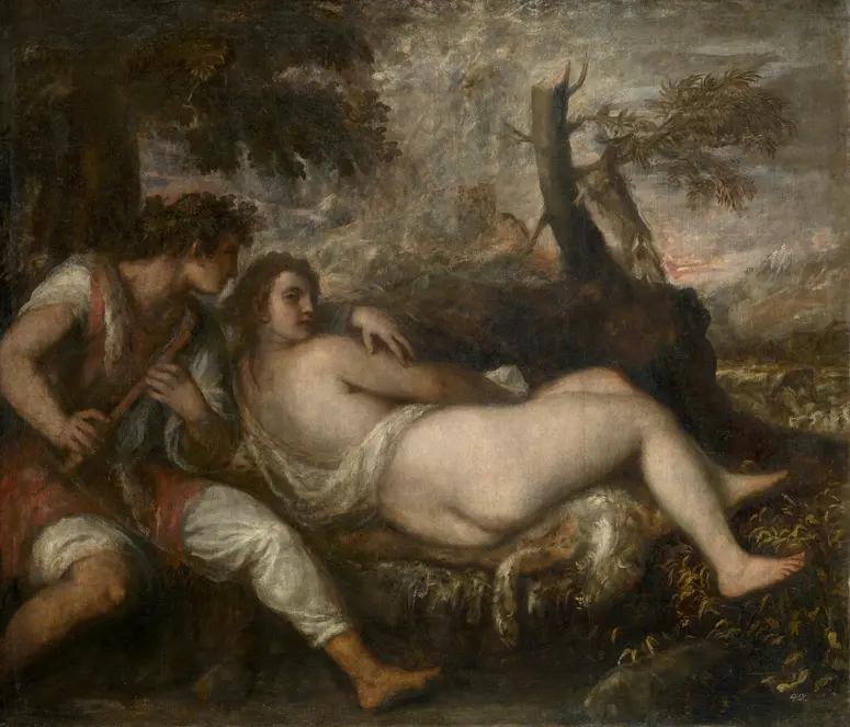 Nymph and Shepherd