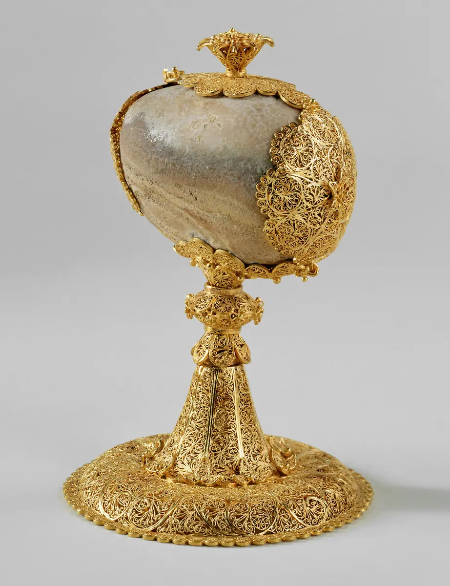 Bezoar in Filigranfassung