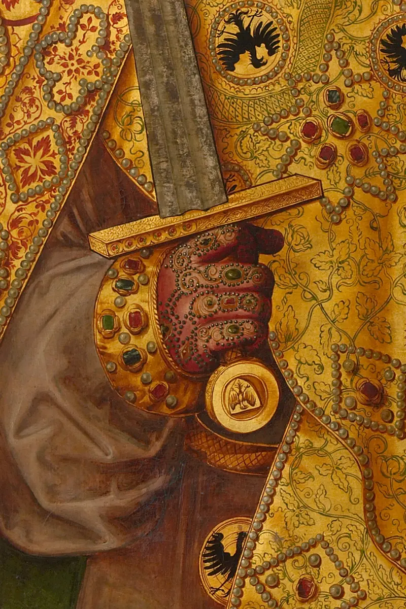 Idealbildnis Kaiser Karls des Großen (747-814)