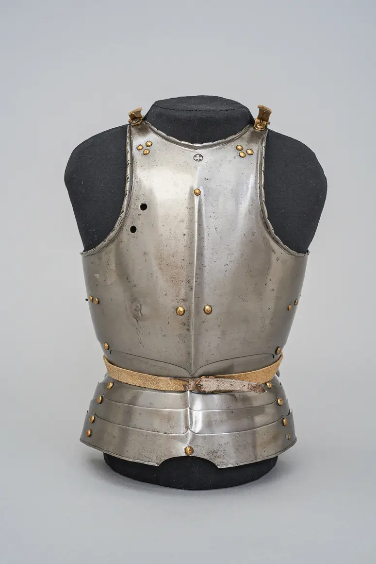 Portion of a boy's armour