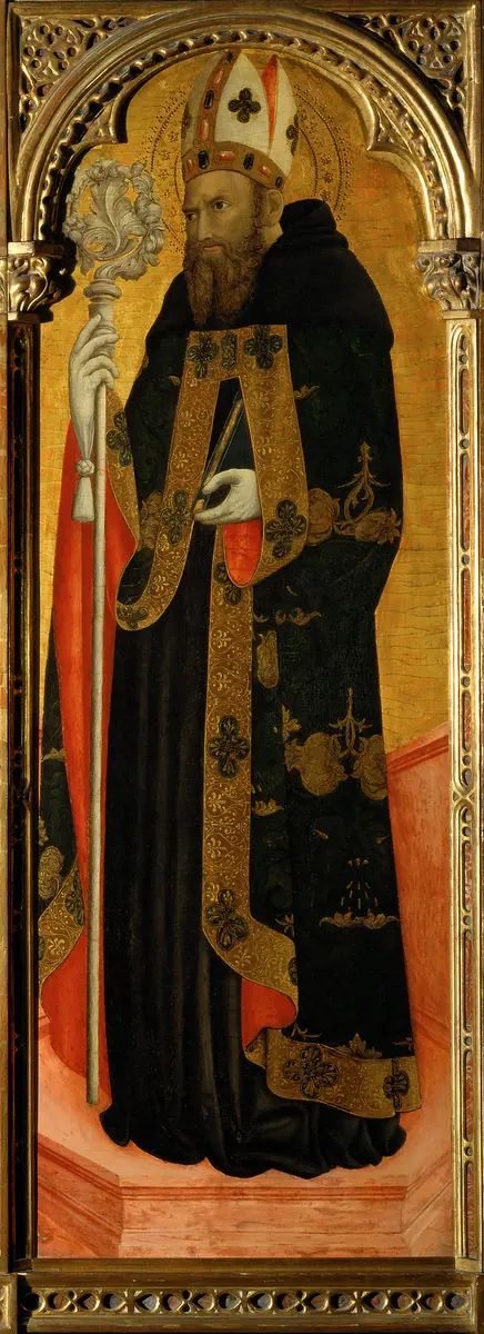 Hieronymusaltar von Santo Stefano in Venedig: Der heilige Ambrosius