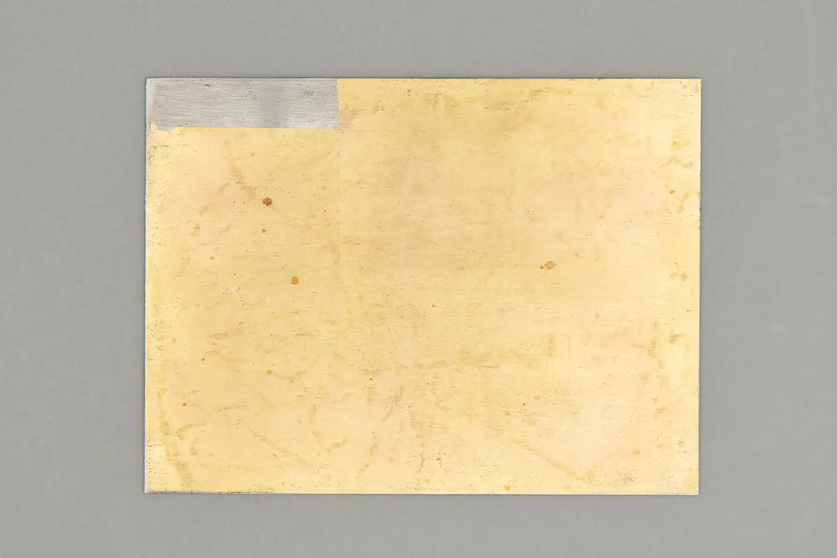 Modell zur Blattvergoldung