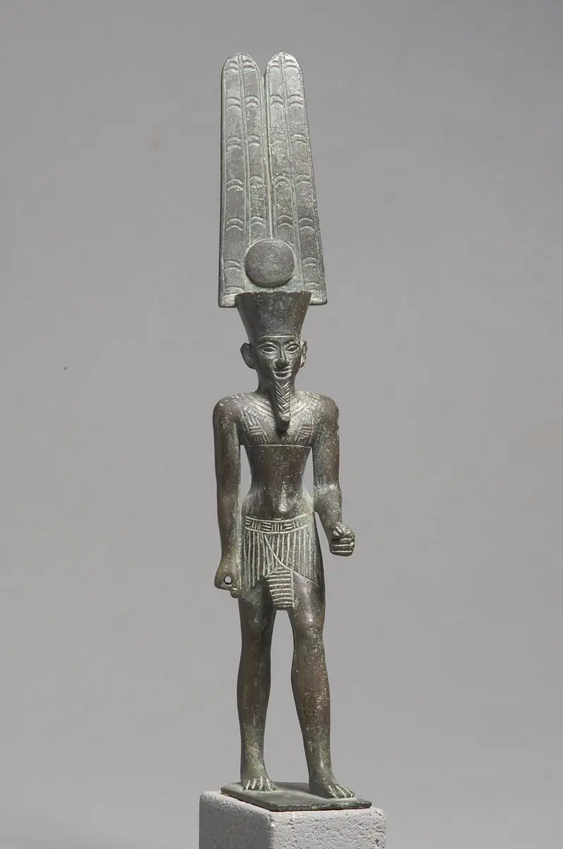 Schreitender Gott Amun