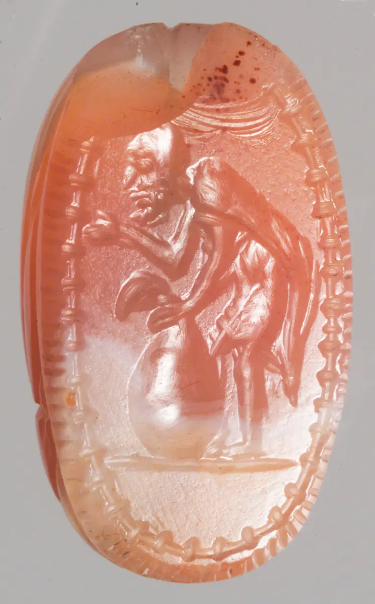 Odysseus mit dem Windsack des Aiolos