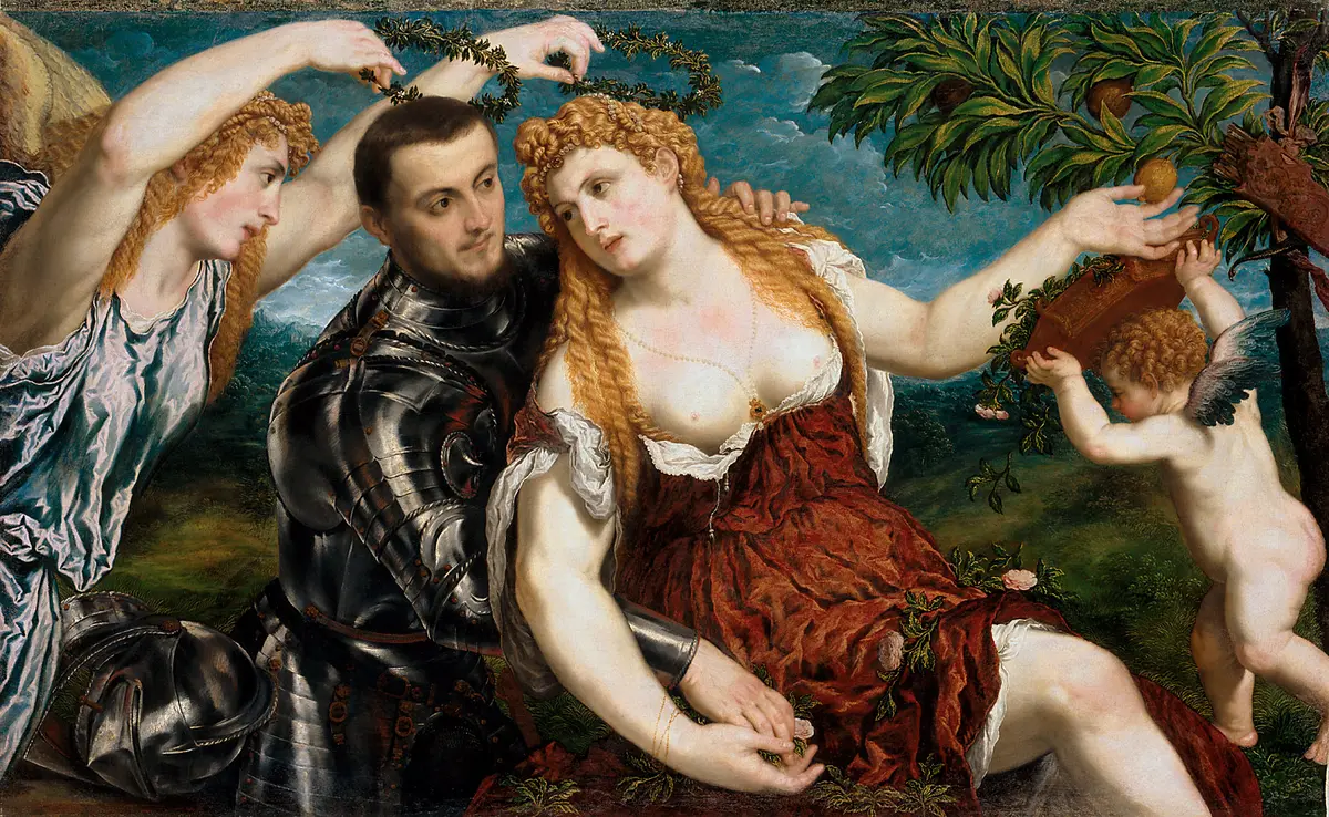 Allegorie (Mars, Venus, Victoria und Cupido)