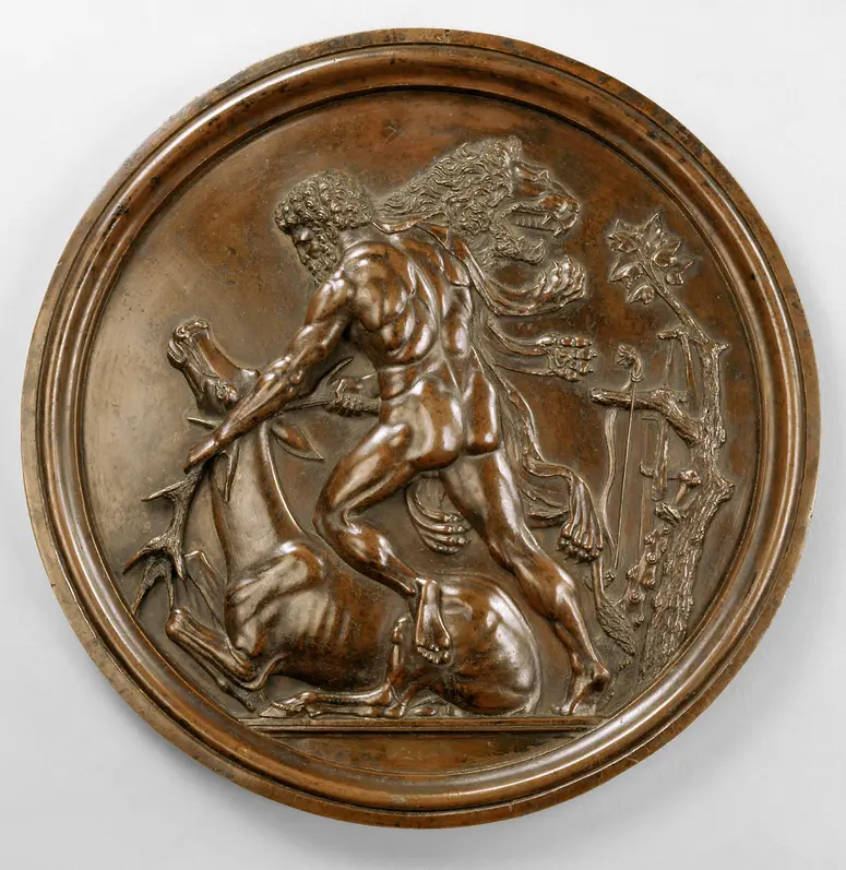 Hercules Captures the Ceryneian Hind
