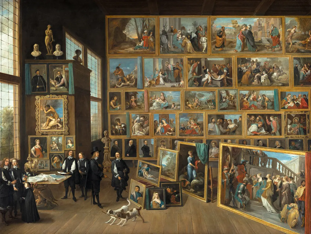 Archduke Leopold Wilhelm in His Gallery at Brussels