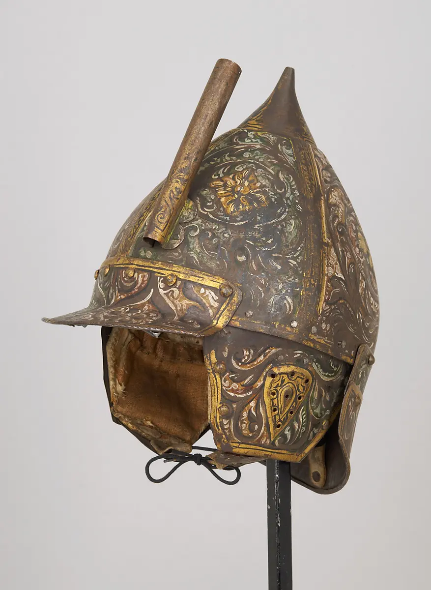 Ungarische Sturmhaube, sog. Zischägge