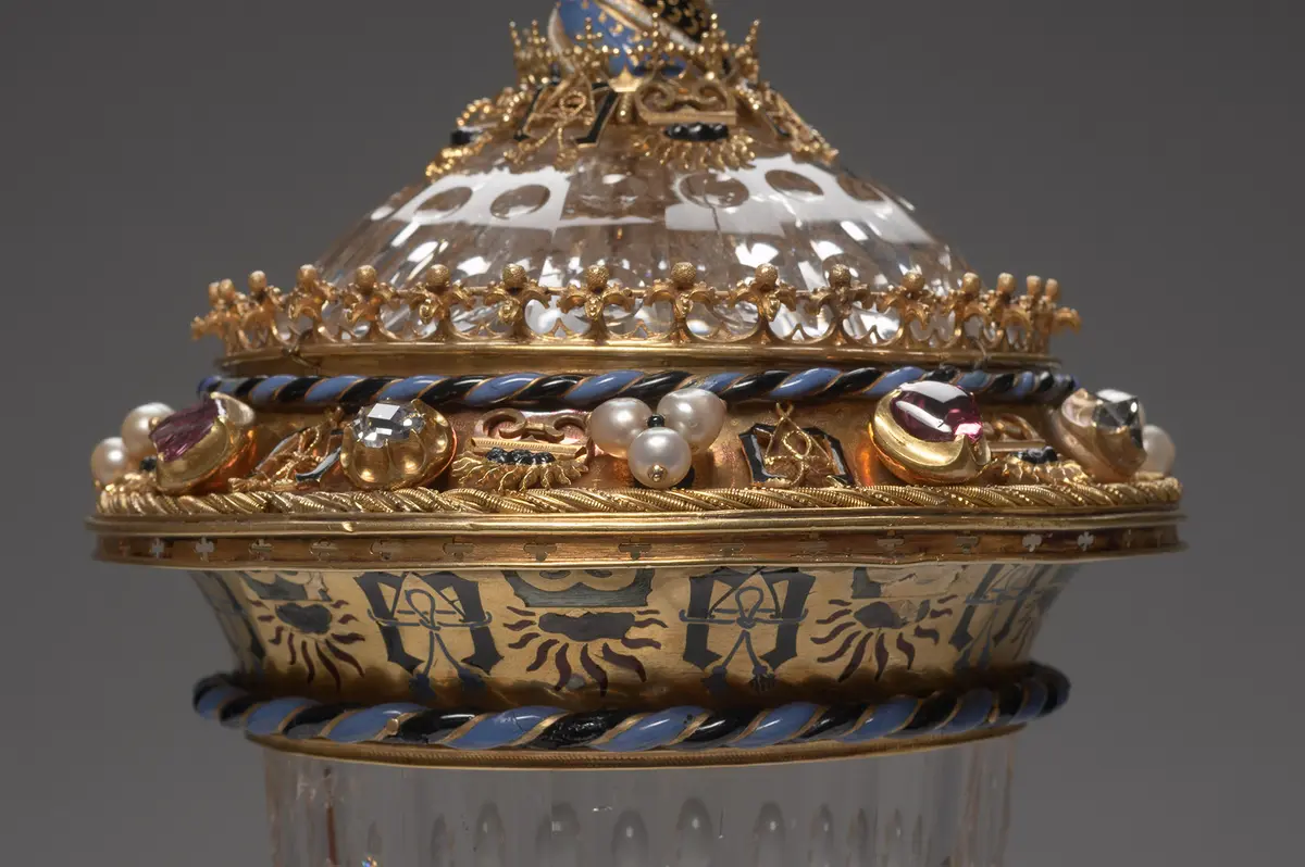 Deckelpokal; sog. Burgundischer Hofbecher