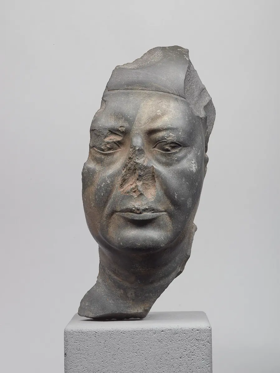 Head of an old man