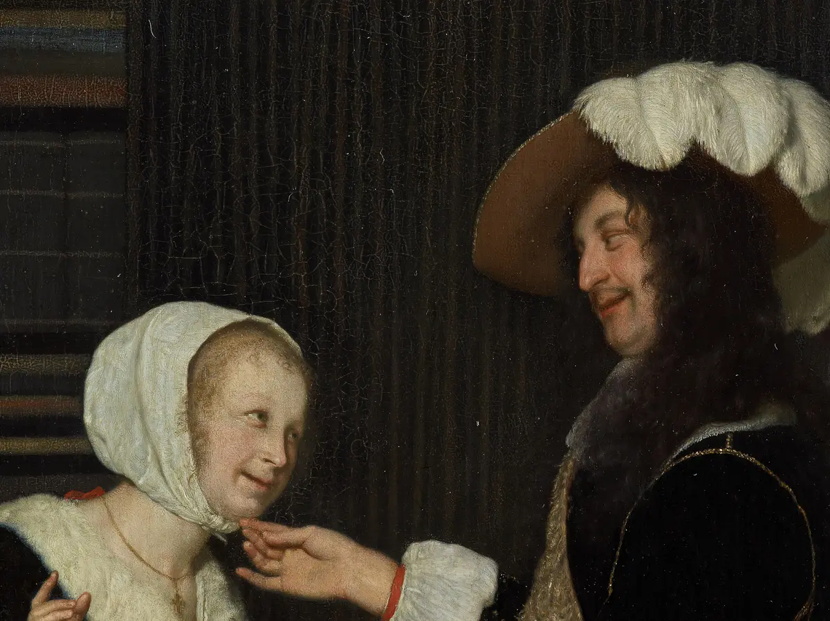 Cavalier in the Shop