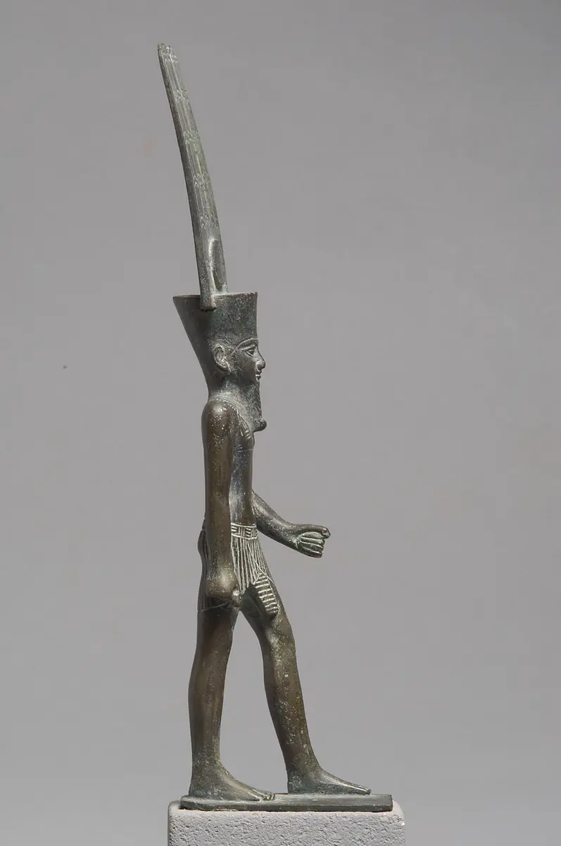 Schreitender Gott Amun