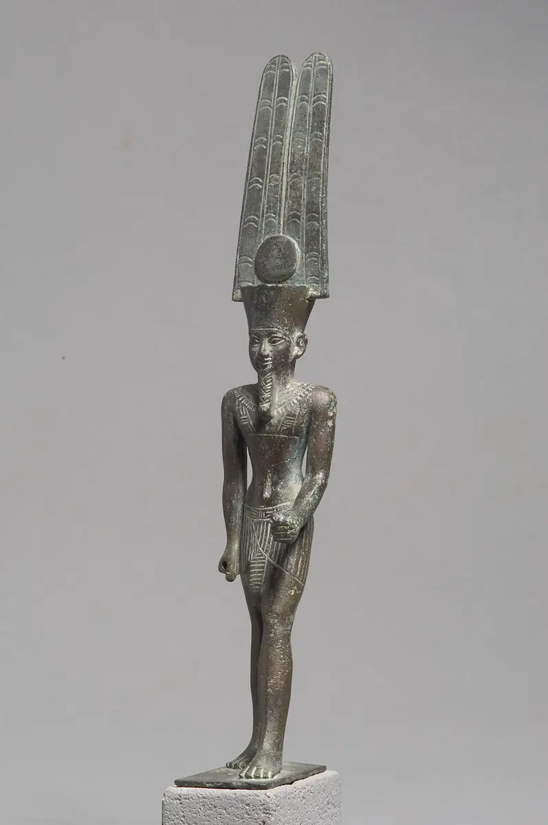 Schreitender Gott Amun