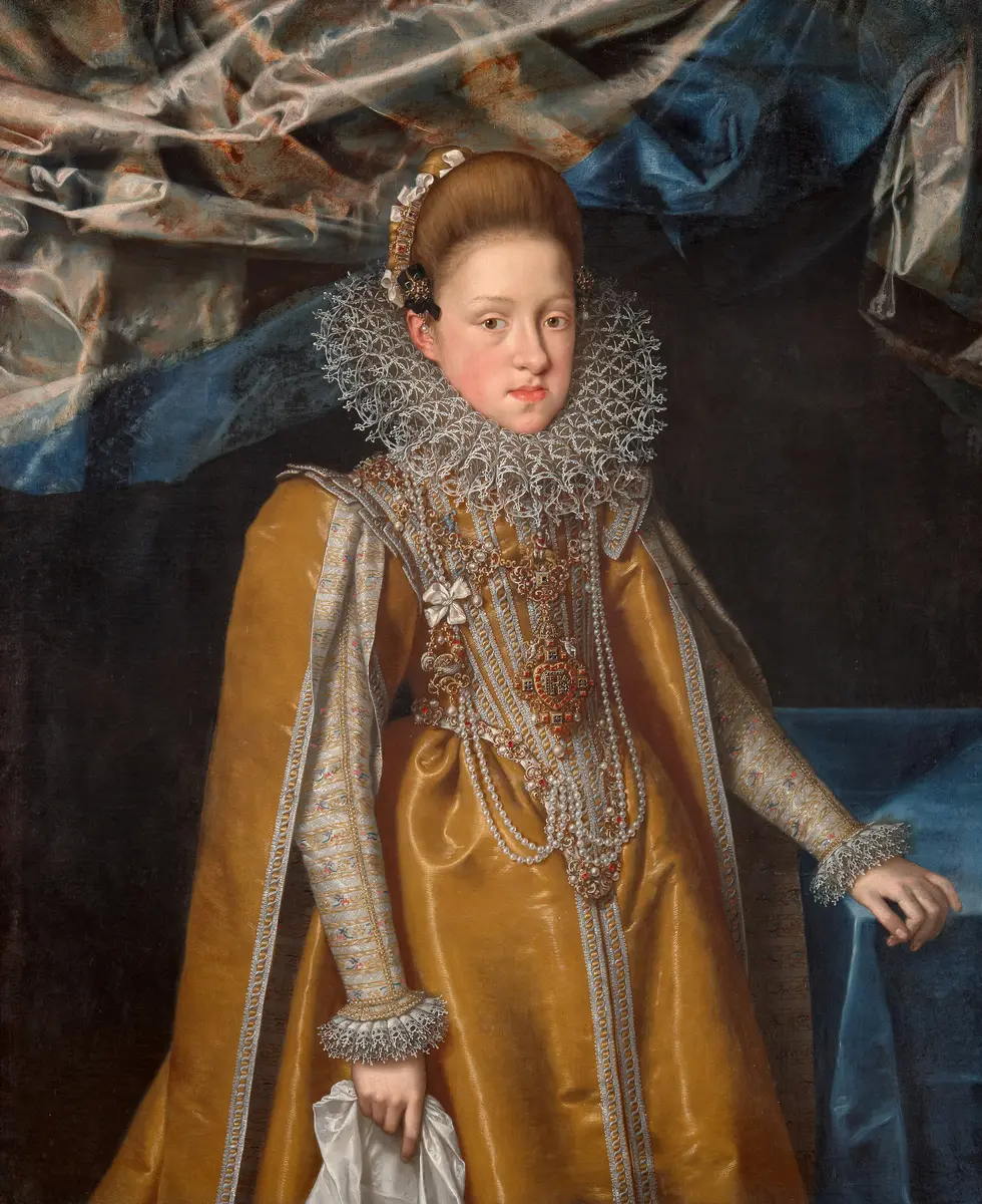 Erzherzogin Maria Magdalena (1587-1631), Großherzogin von Toskana in gelbem Gewand