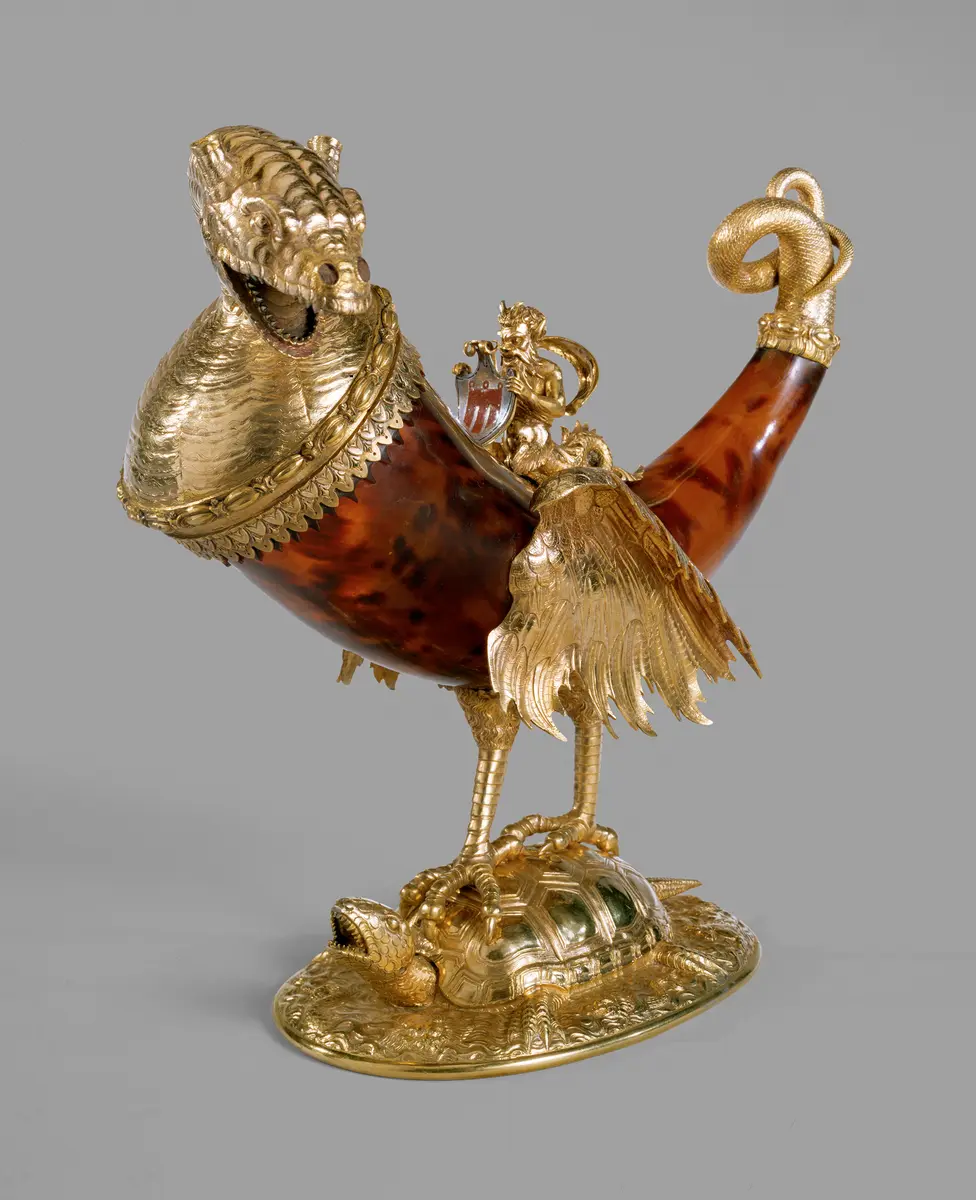 Drinking Horn in the Form of a Dragon