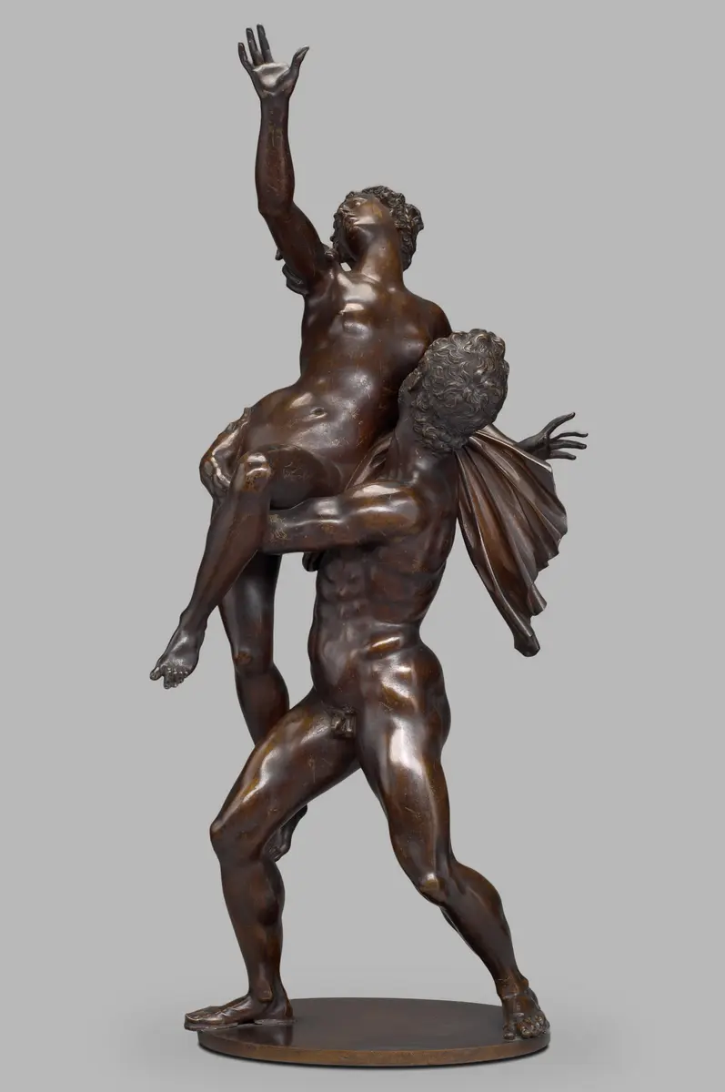 Raptus Group of Two Figures