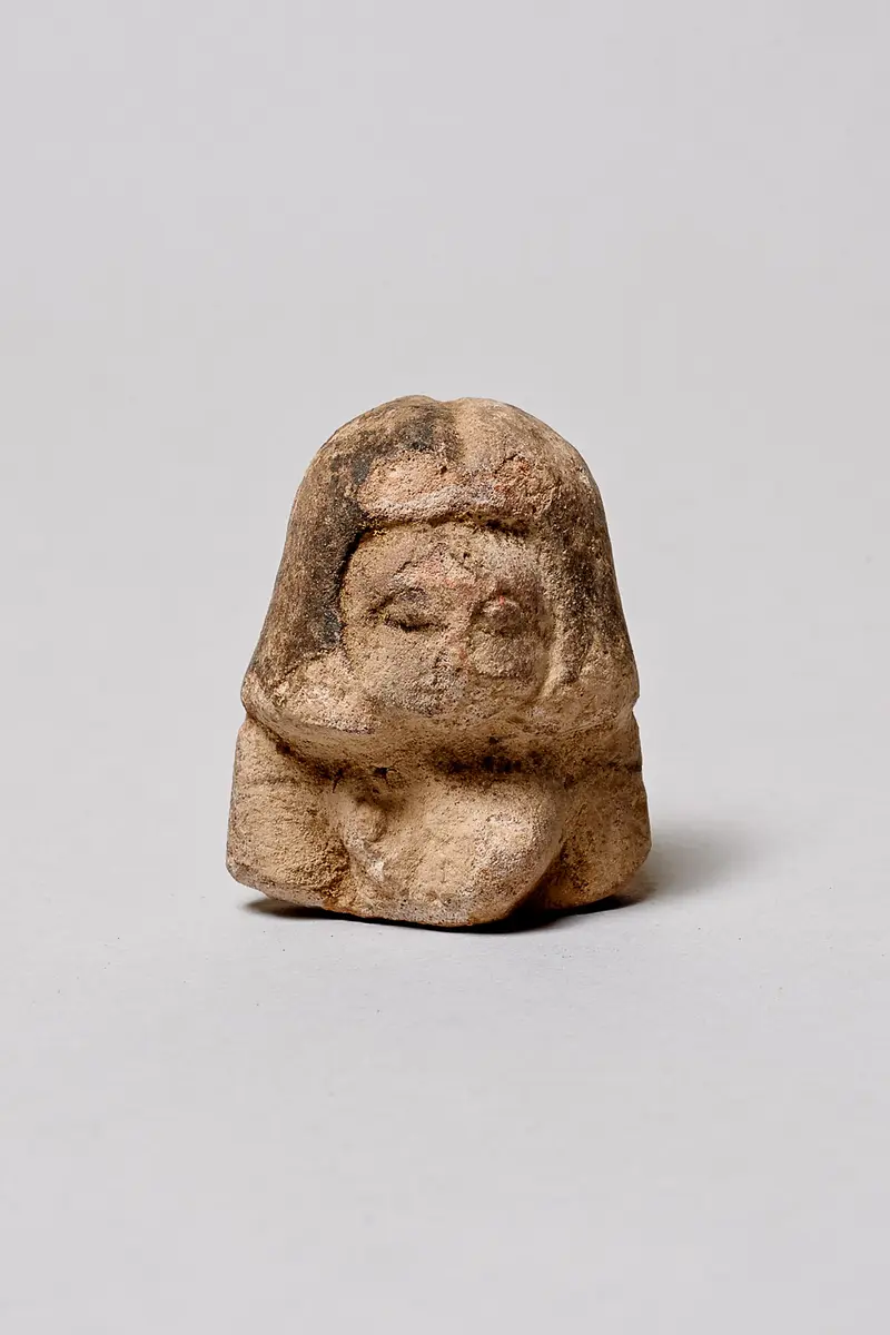 Fragmentierte Figur einer Frau