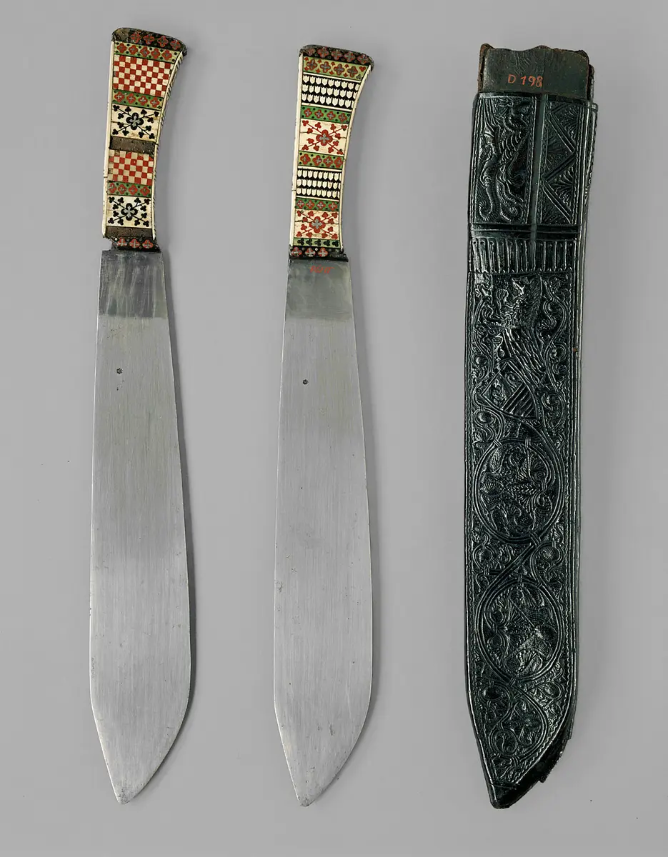 Vorlegebesteck oder Jagdbesteck