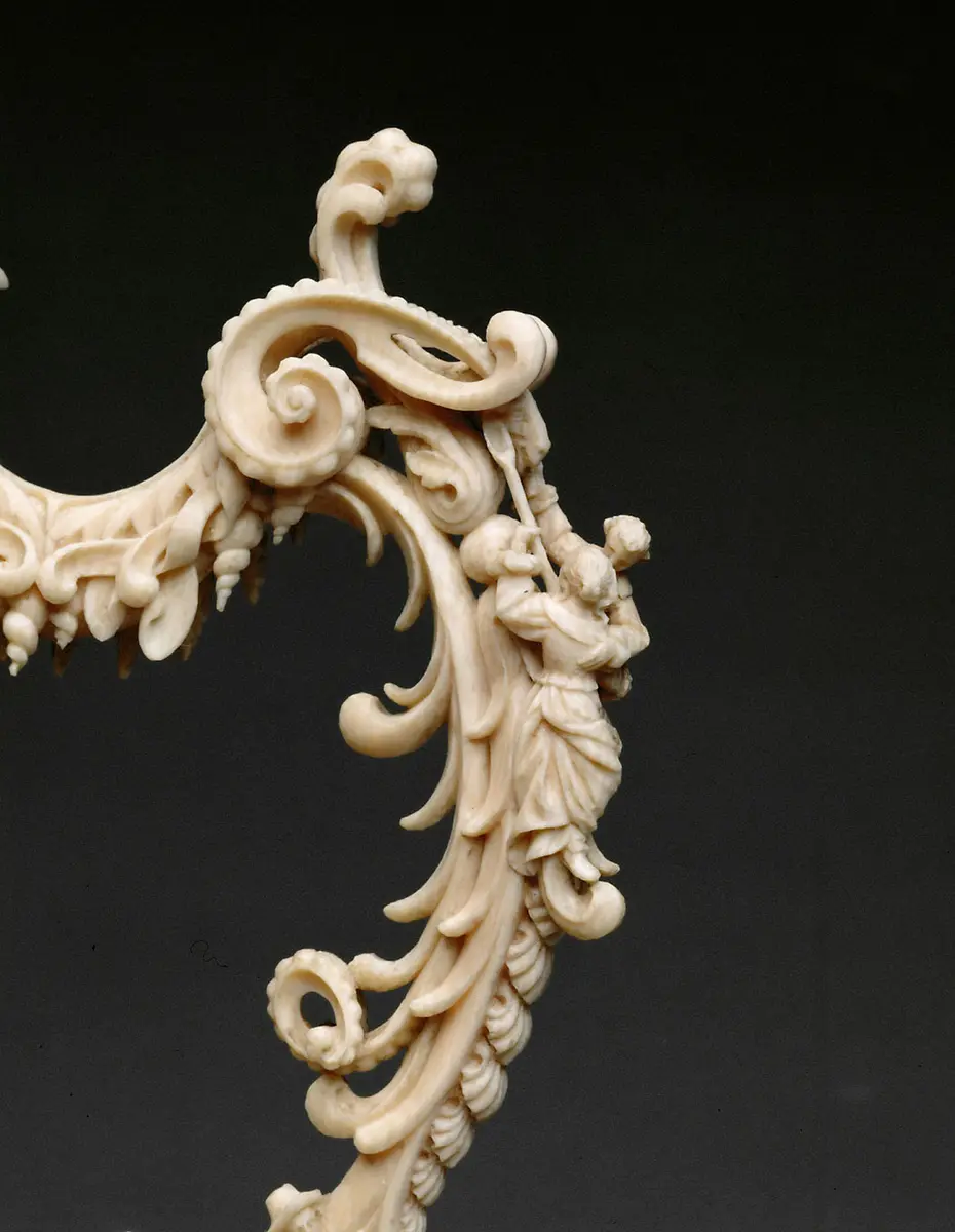 Lidded Ewer with Hunting and Fishing Scenes