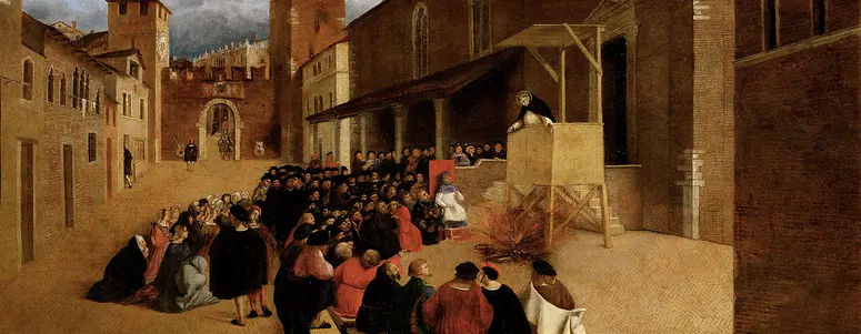 Predigt des hl. Dominikus in Recanati