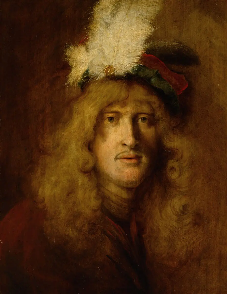 Portrait of a young Man with Feather Biretta