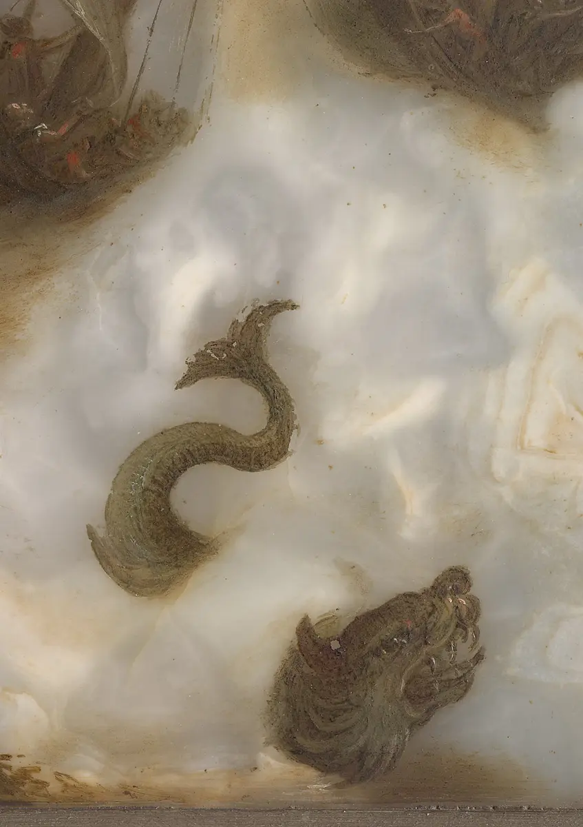 Befreiung der Andromeda, Entfesselung der Winde durch Aeolus und Aeneas