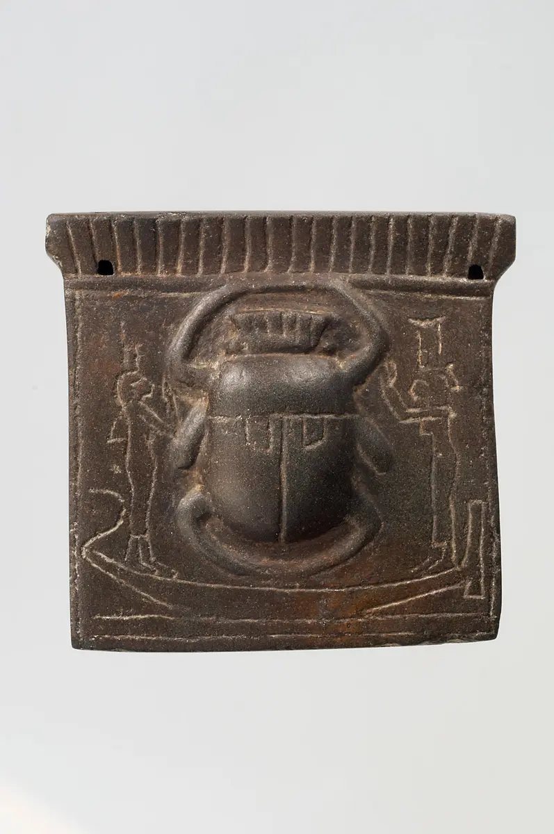 Pektoral mit Skarabäus