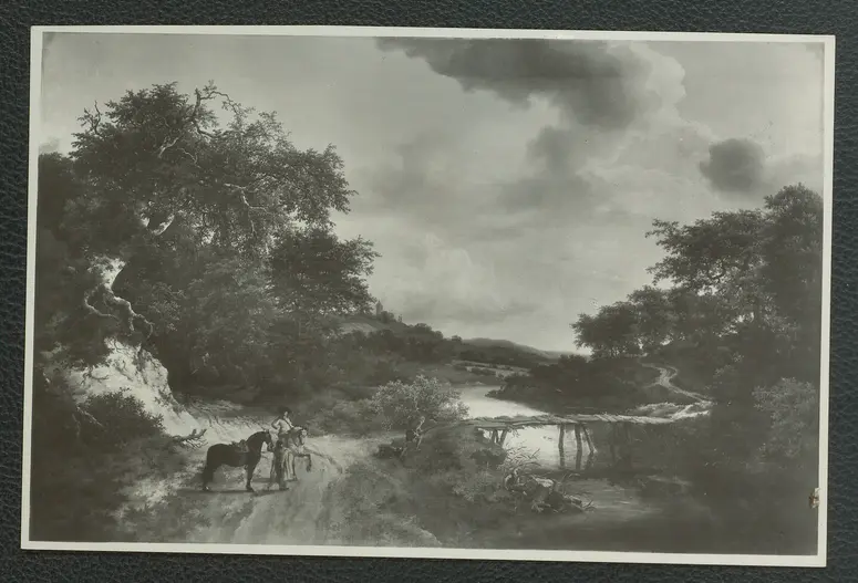 Ruysdael: Landschaft
