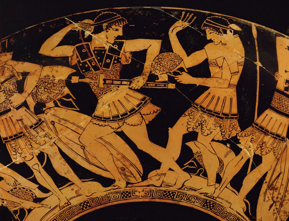 Abschied eines Kriegers