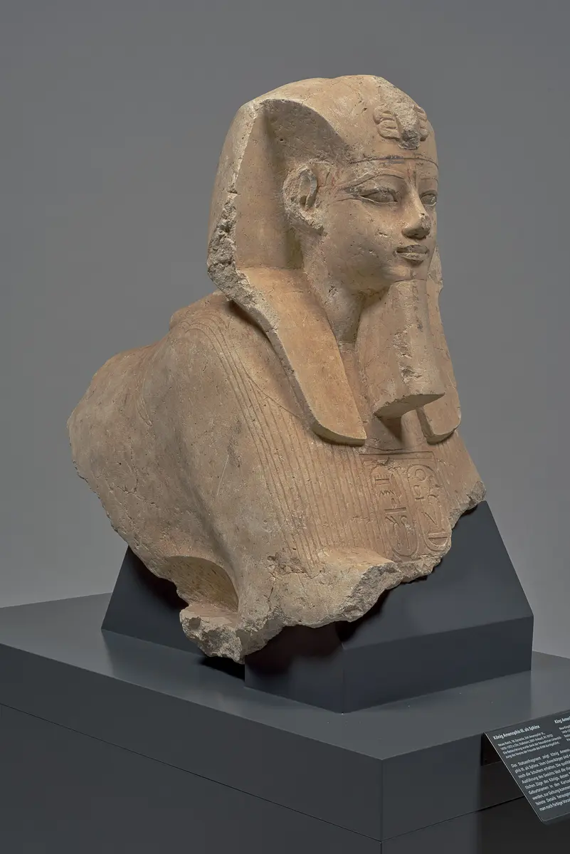 King Amenhotep III as a sphinx