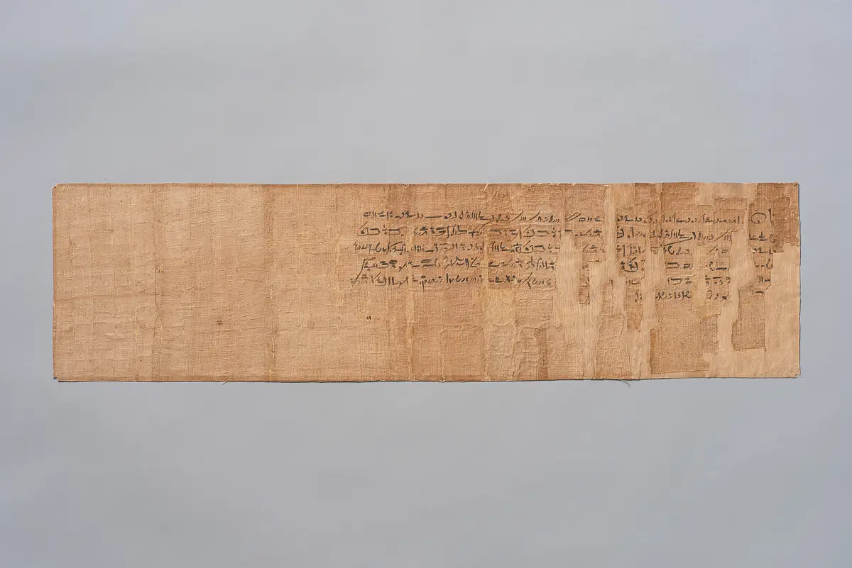 Urkunde über Besitzverhältnisse, demotisch