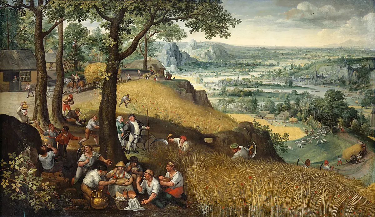 Sommerlandschaft (Juli oder August)