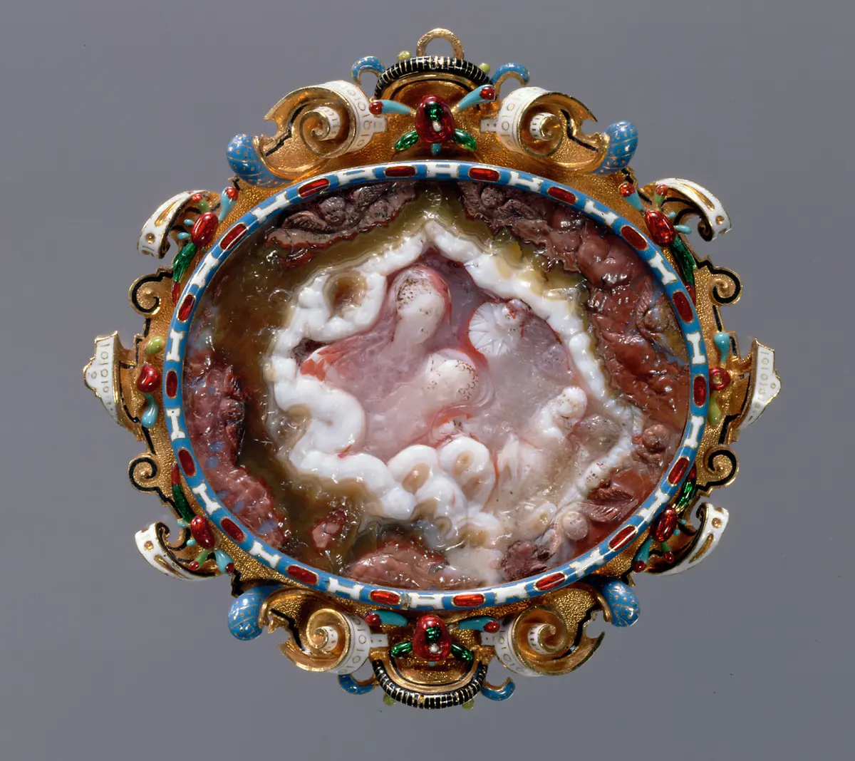 Madonna and Child in the Clouds