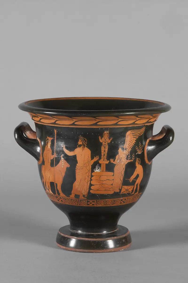 Herakles opfert der Chryse