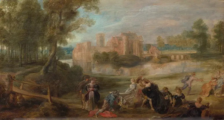 The Park of a Castle