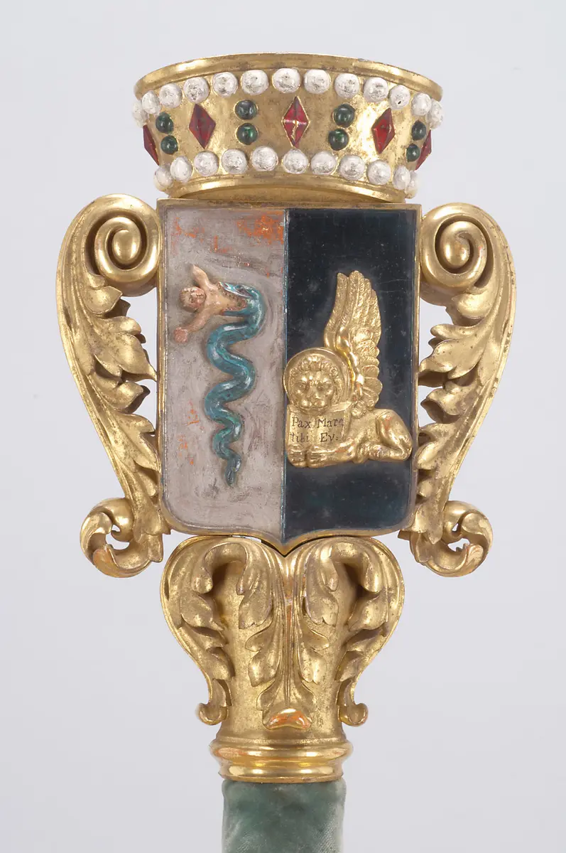 Stab für den Herold des Königreichs Lombardo-Venezien