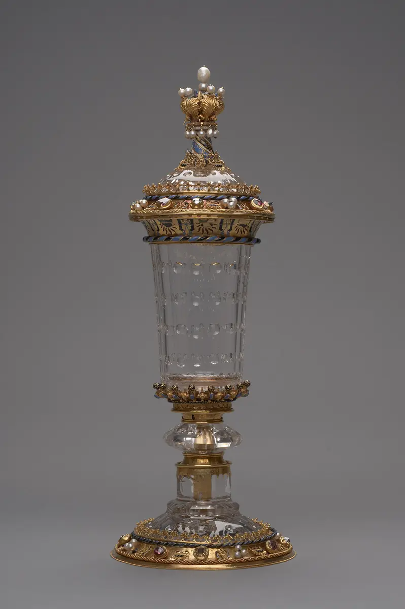 Deckelpokal; sog. Burgundischer Hofbecher