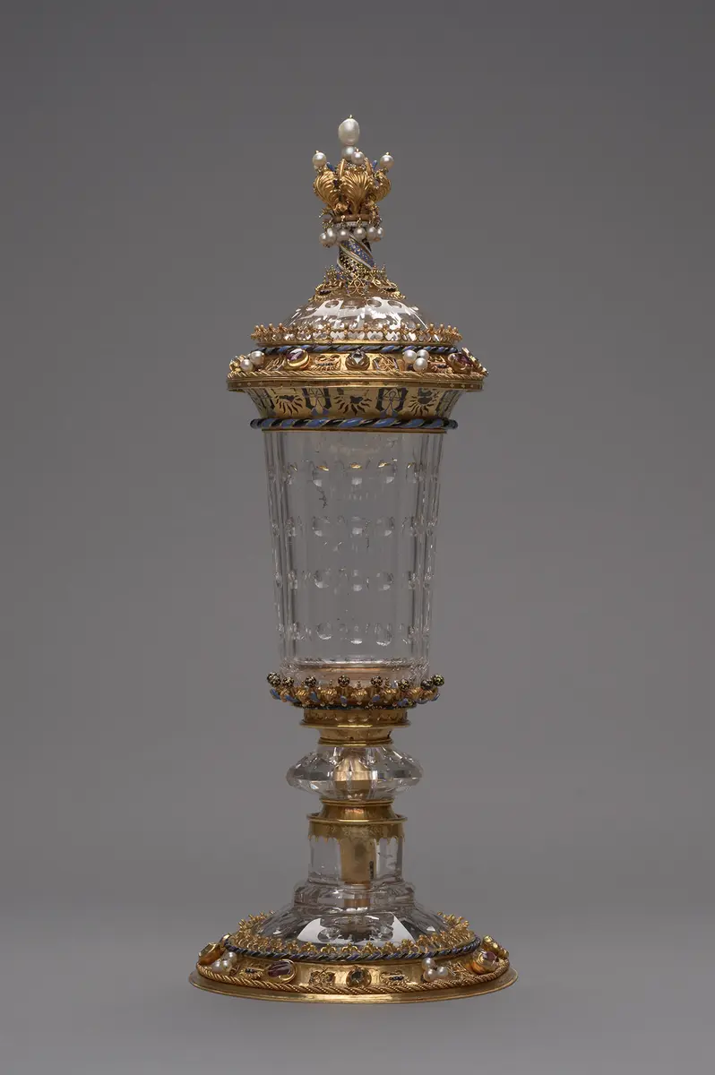 Deckelpokal; sog. Burgundischer Hofbecher