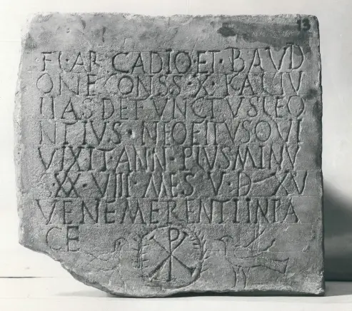 Grabstein des Leontius