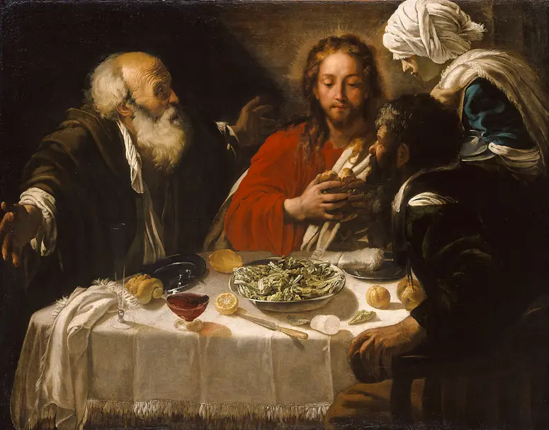 Christ and the Disciples in Emmaus