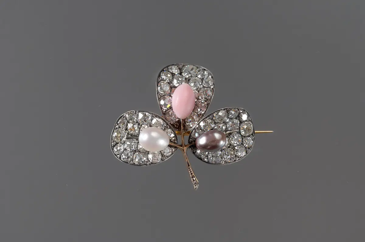 Brosche aus dem Besitz der Kaiserin Elisabeth von Österreich