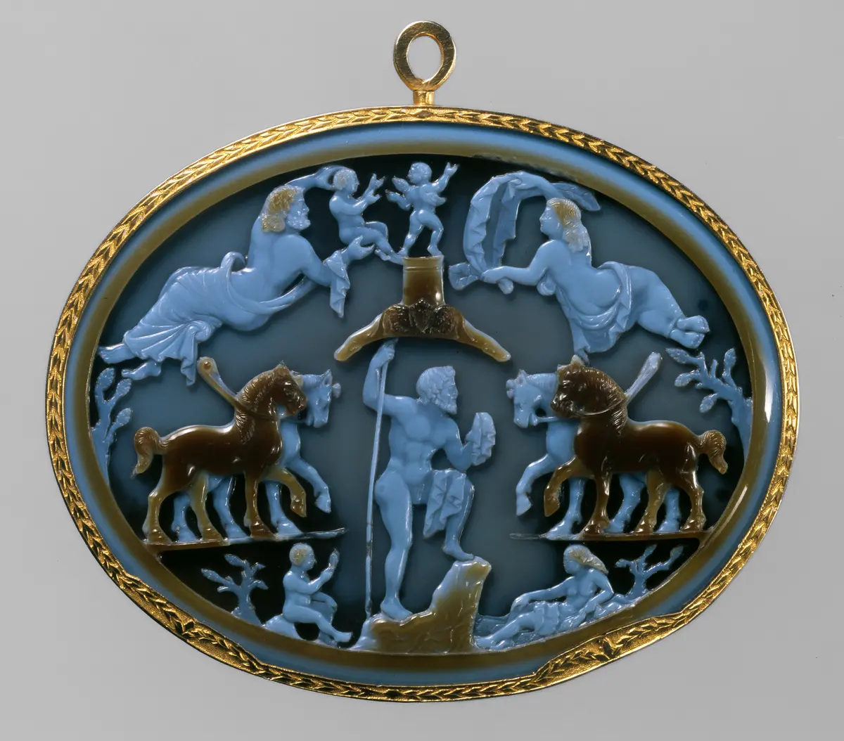 Poseidon as Lord of the Isthmian Games (?)