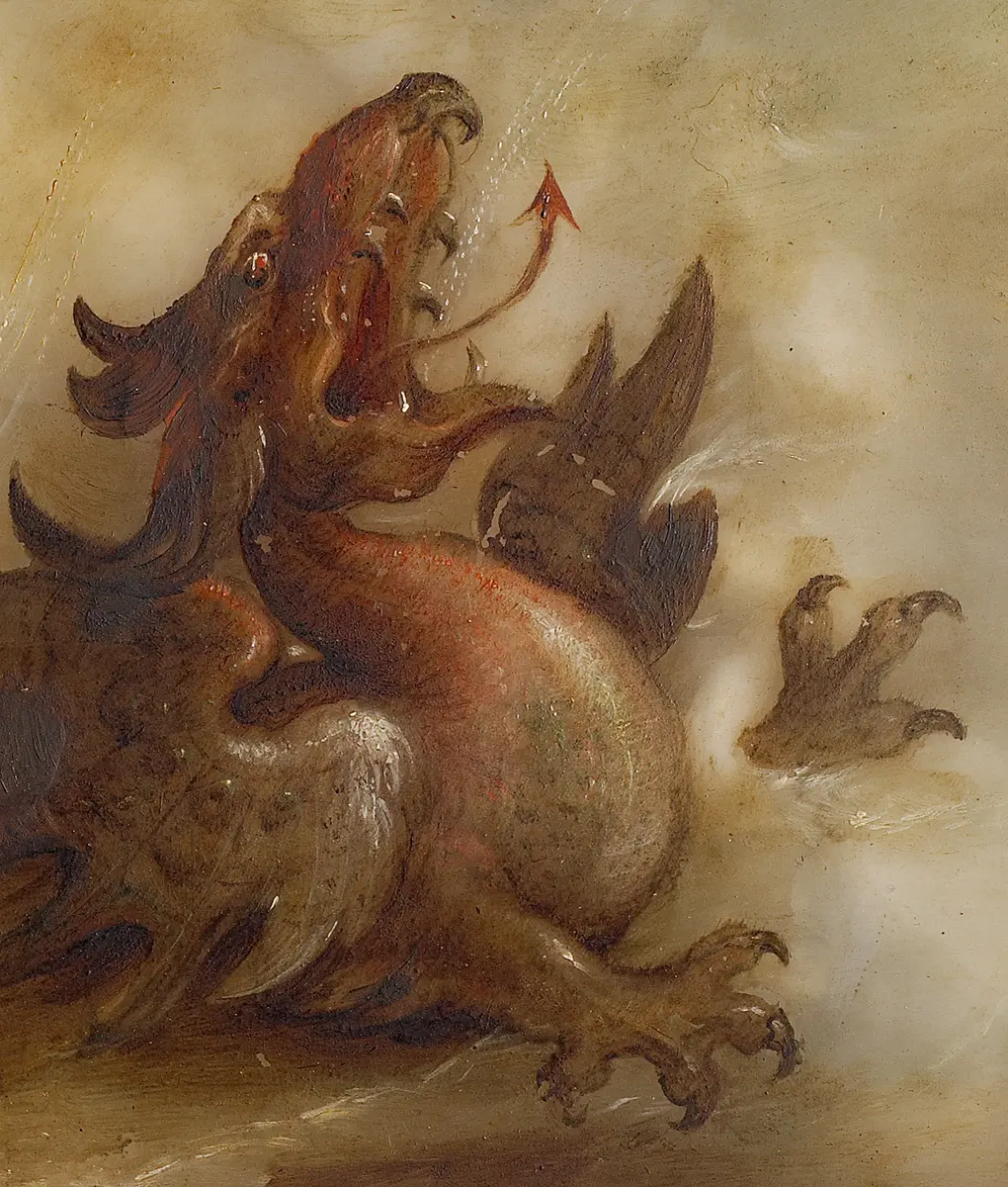 Befreiung der Andromeda, Entfesselung der Winde durch Aeolus und Aeneas