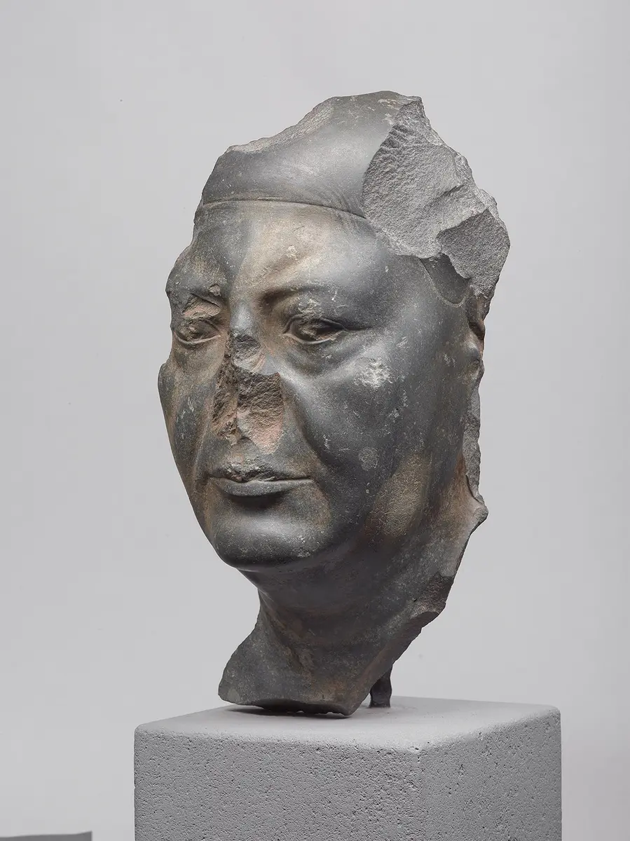 Head of an old man