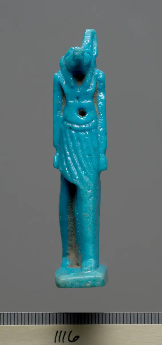 Schreitender Gott Anubis mit Schakalkopf