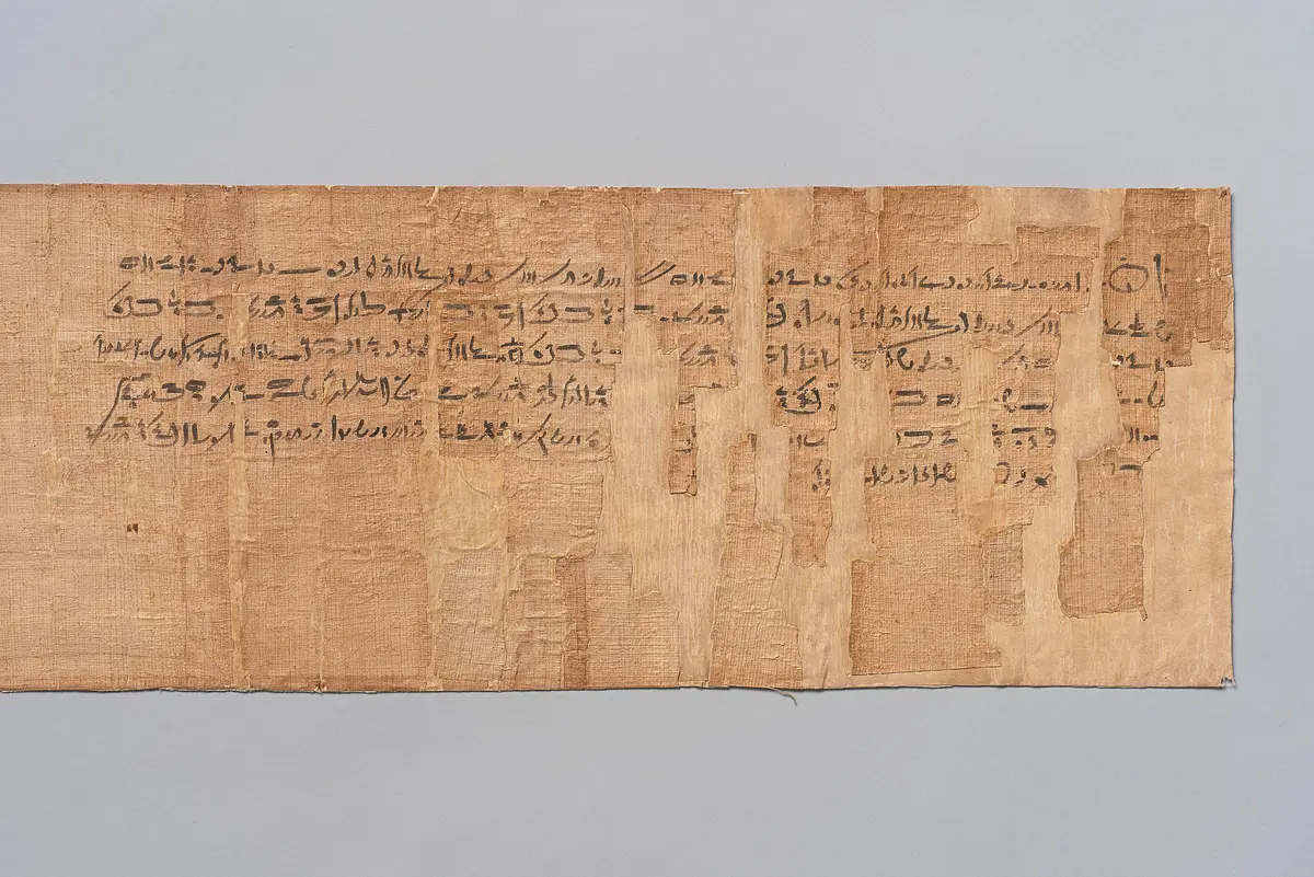 Urkunde über Besitzverhältnisse, demotisch