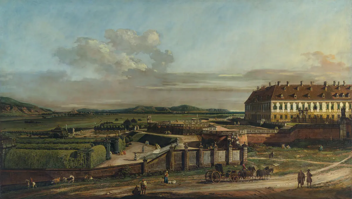 Hof Palace, Seen from the North